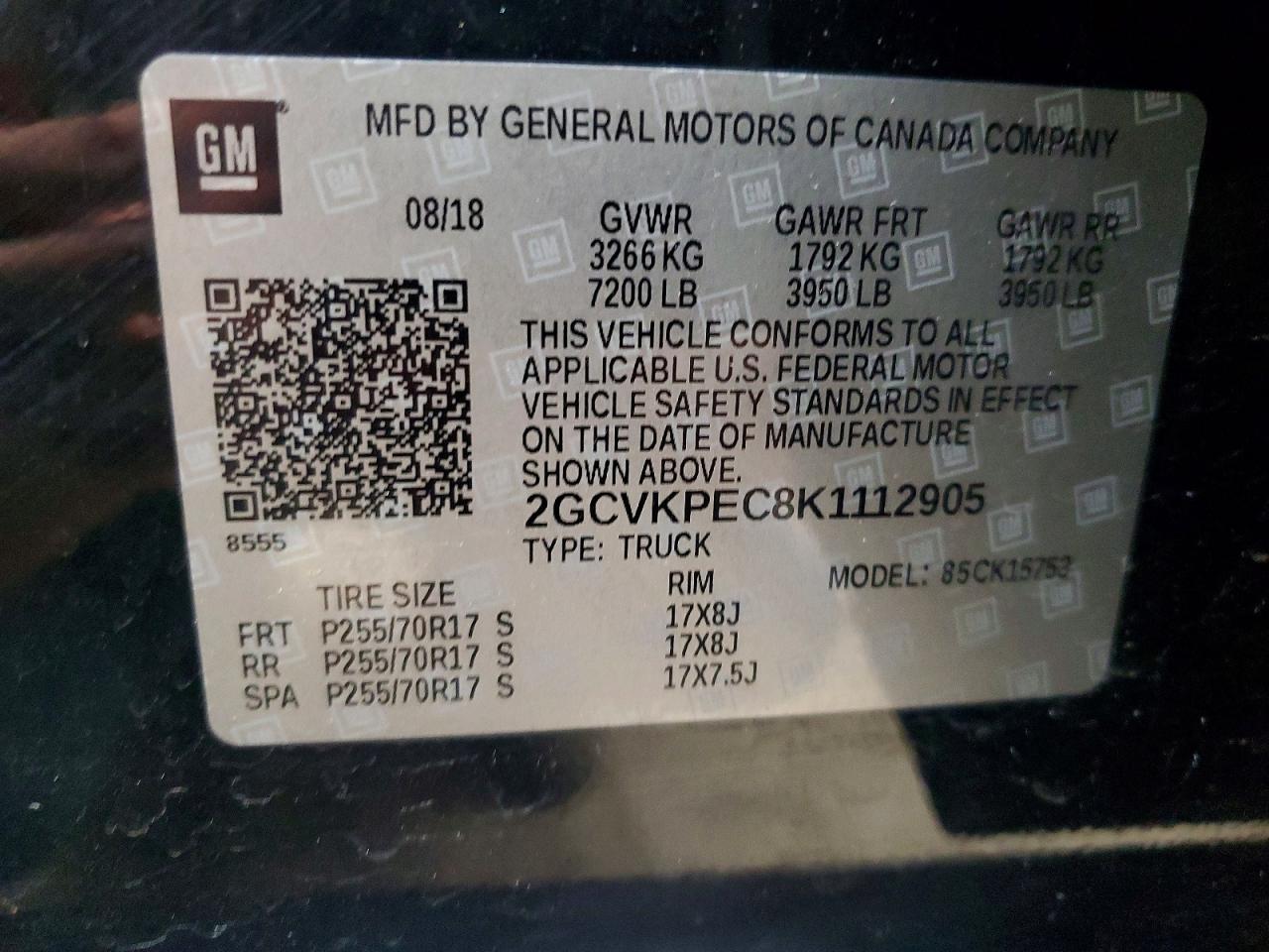 2019 CHEVROLET SILVERADO