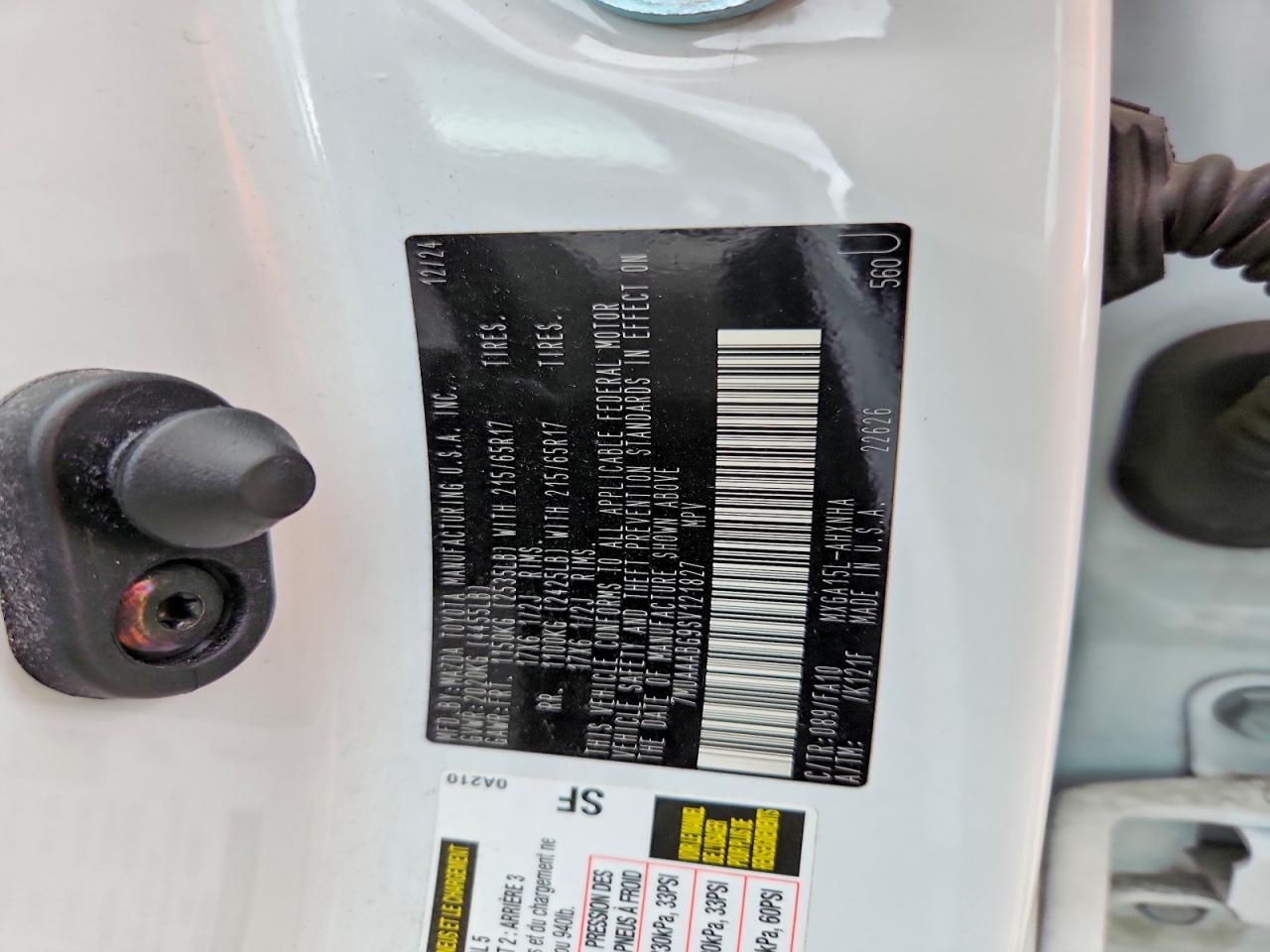 2025 TOYOTA ALL OTHER