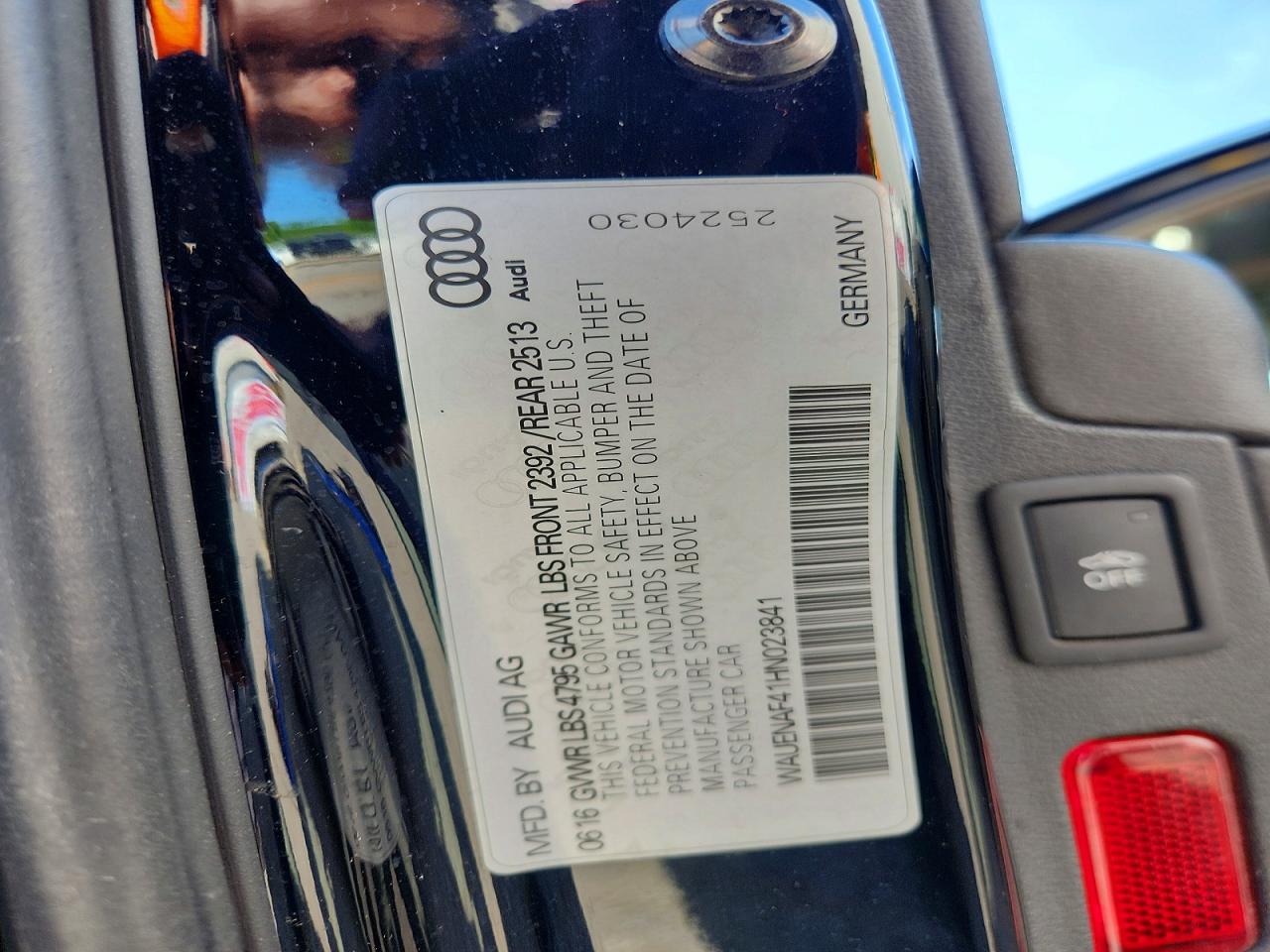 2017 AUDI A4