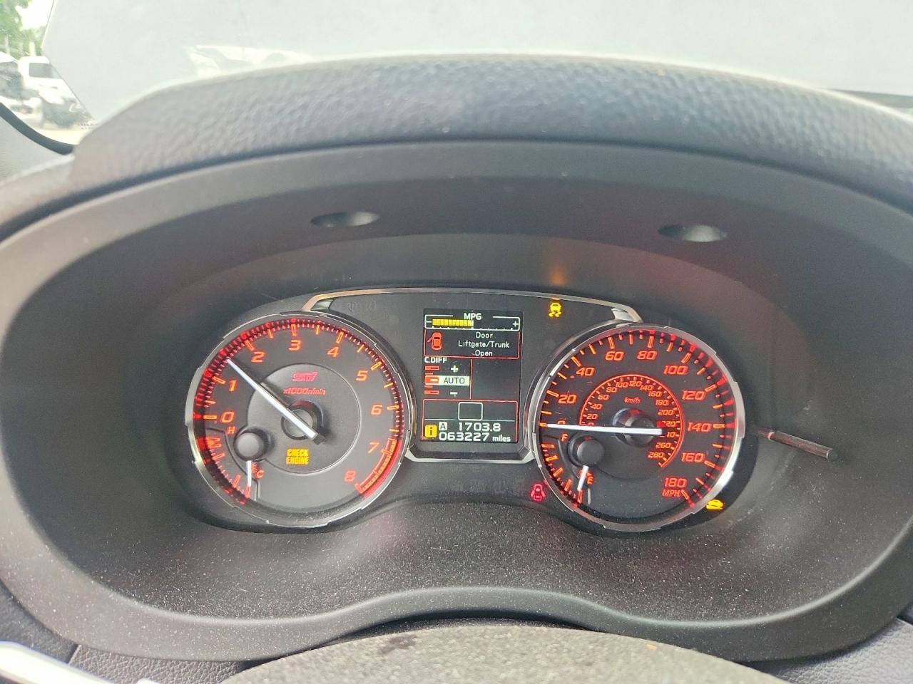 2016 SUBARU WRX