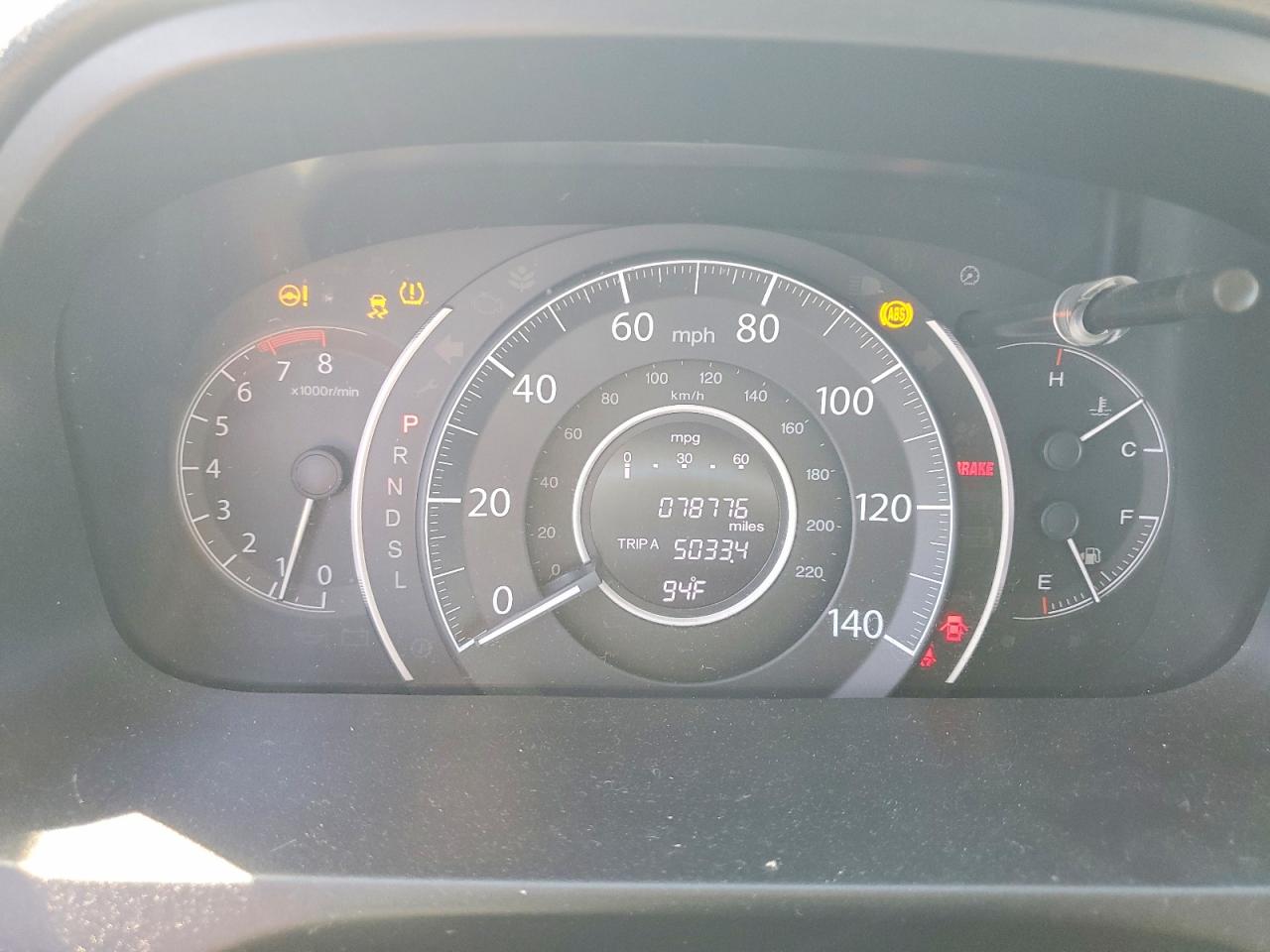 2016 HONDA CRV