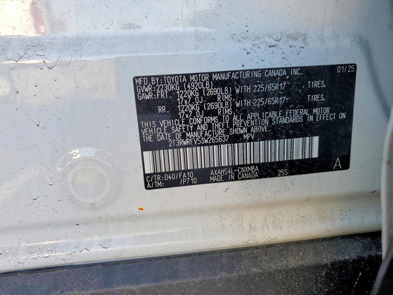 2025 TOYOTA RAV4