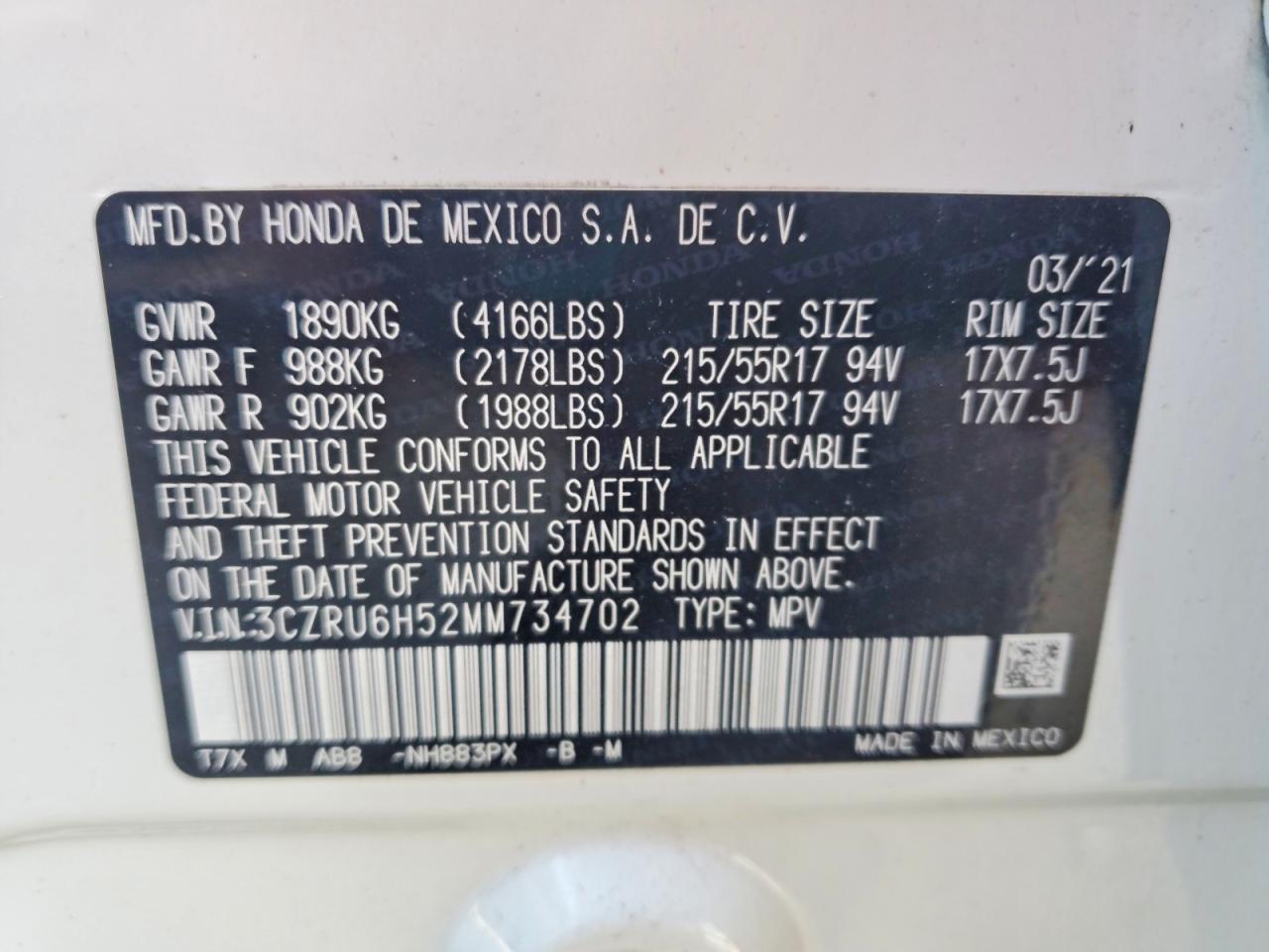 2021 HONDA HR-V