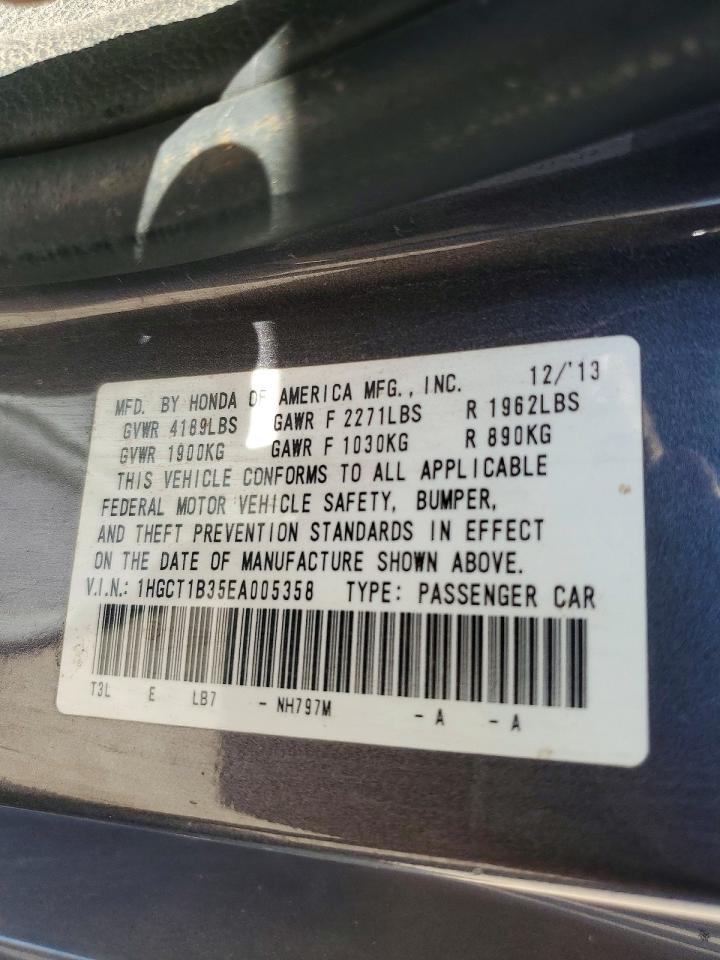 2014 HONDA ACCORD