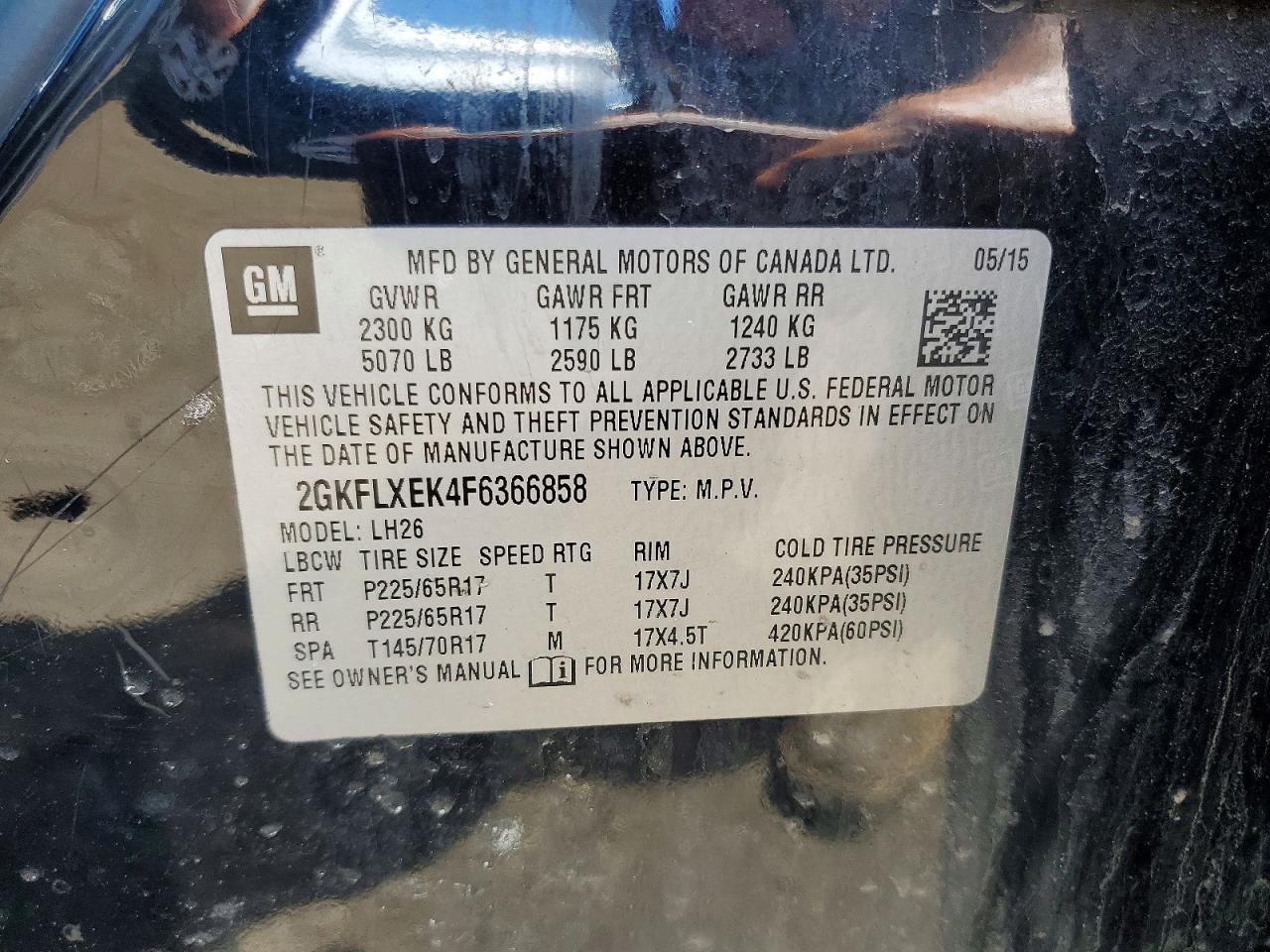 2015 GMC TERRAIN