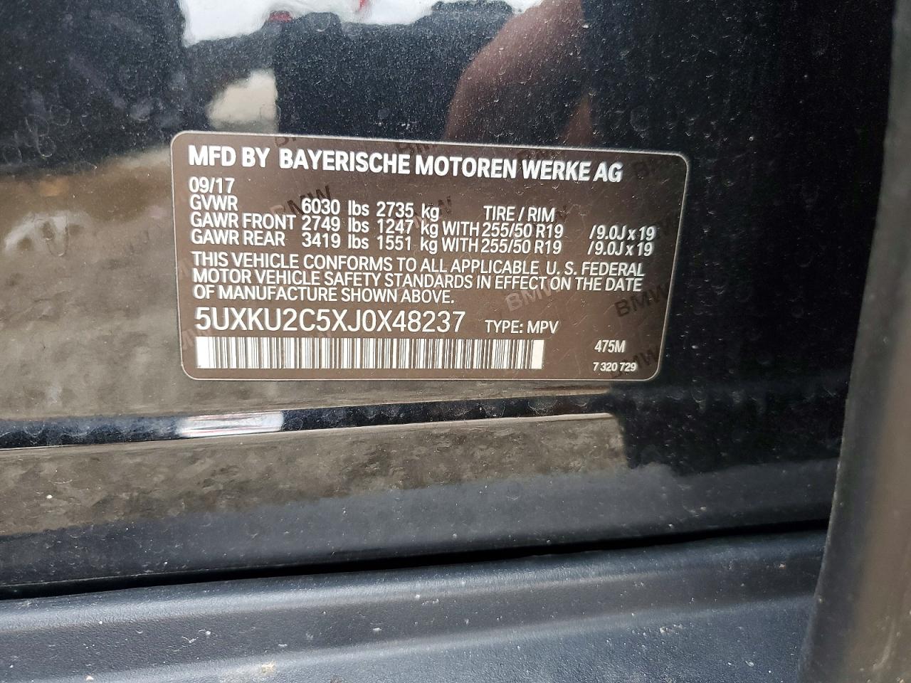 2018 BMW X6