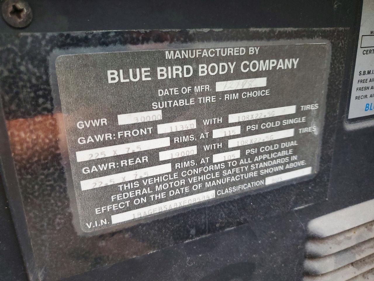 1999 BLUE ALL MODELS