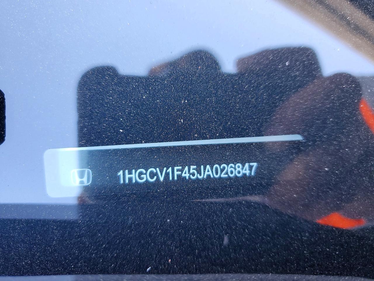 2018 HONDA ACCORD