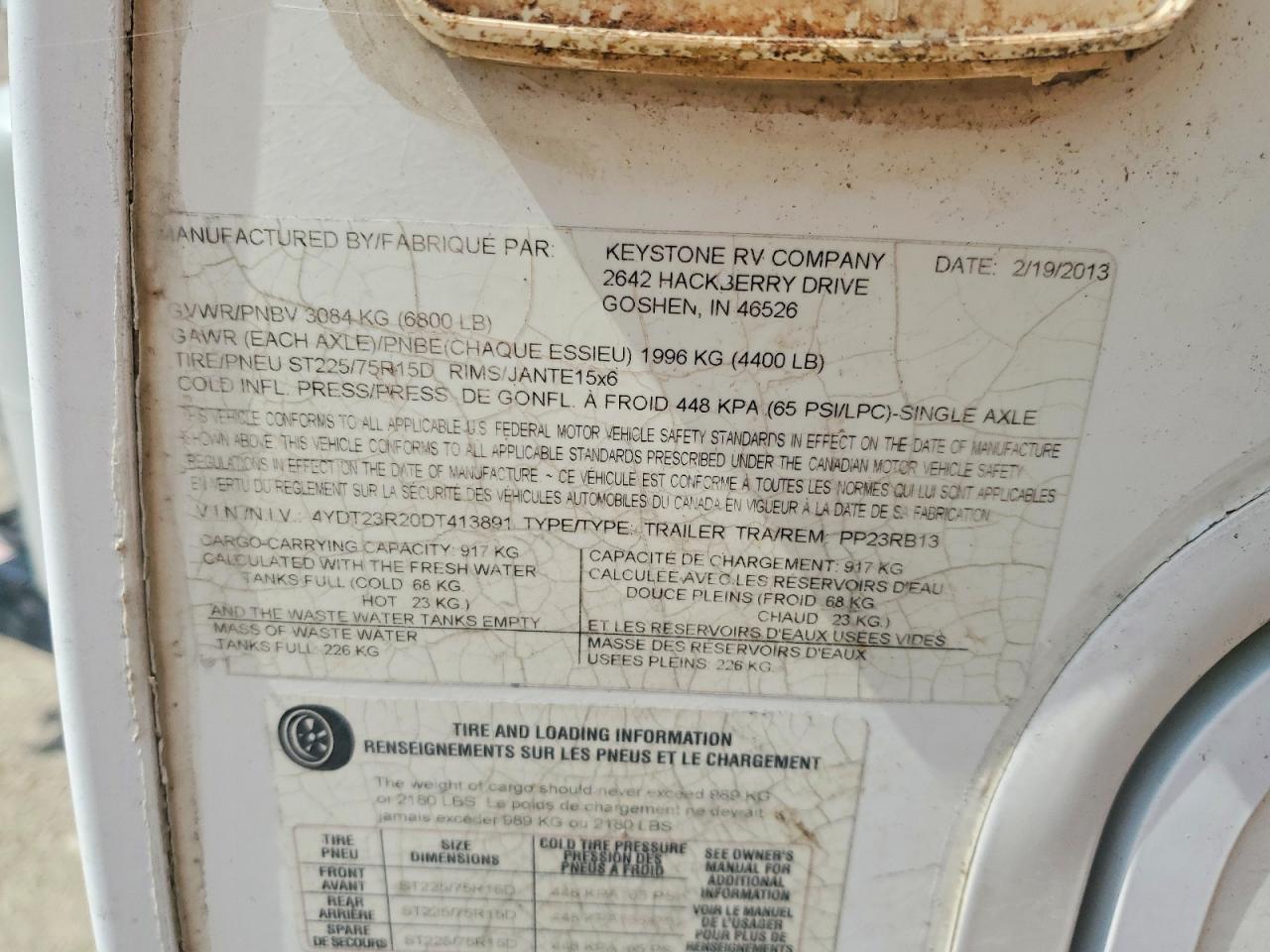 2013 PASSPORT PASSPORT