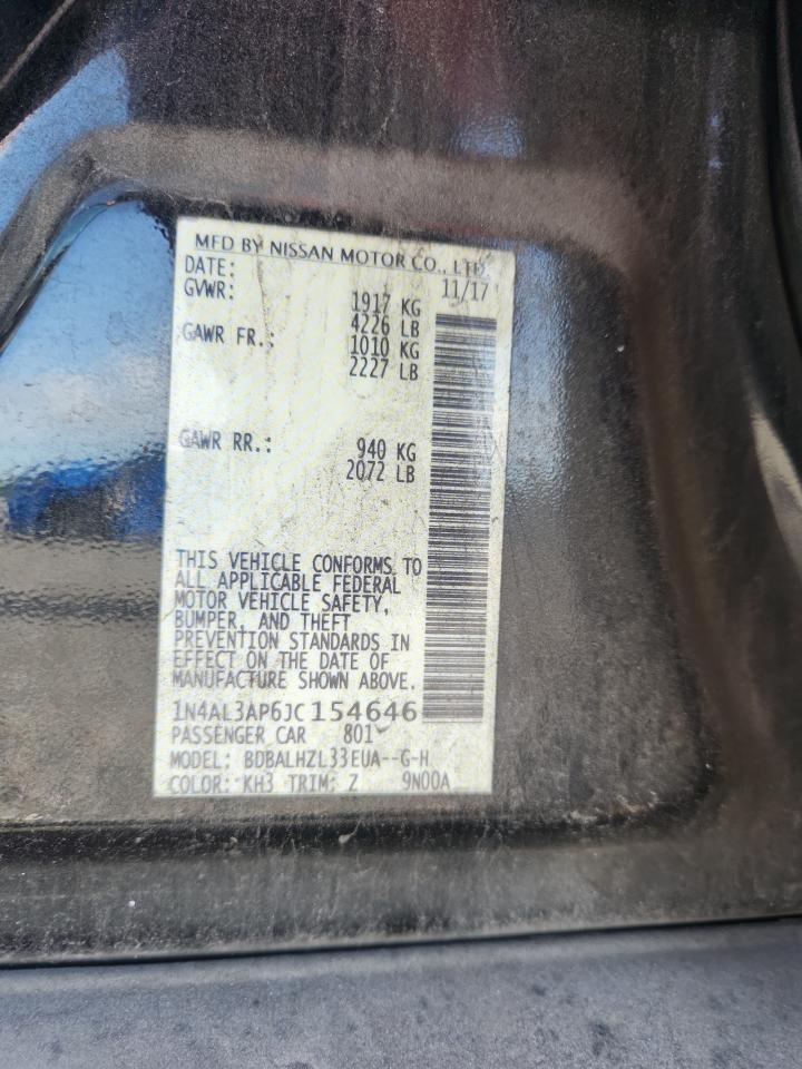 2018 NISSAN ALTIMA