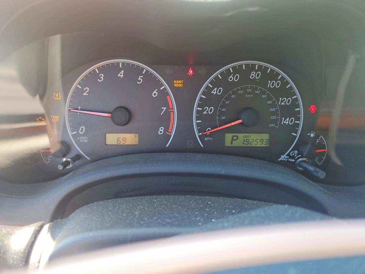 2012 TOYOTA COROLLA