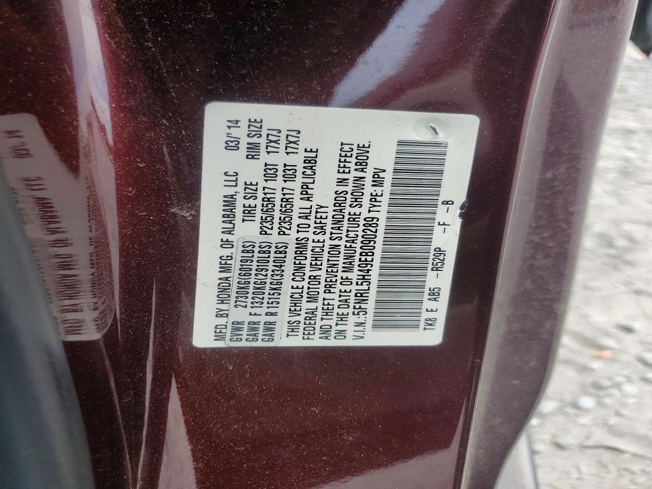 2014 HONDA All Models