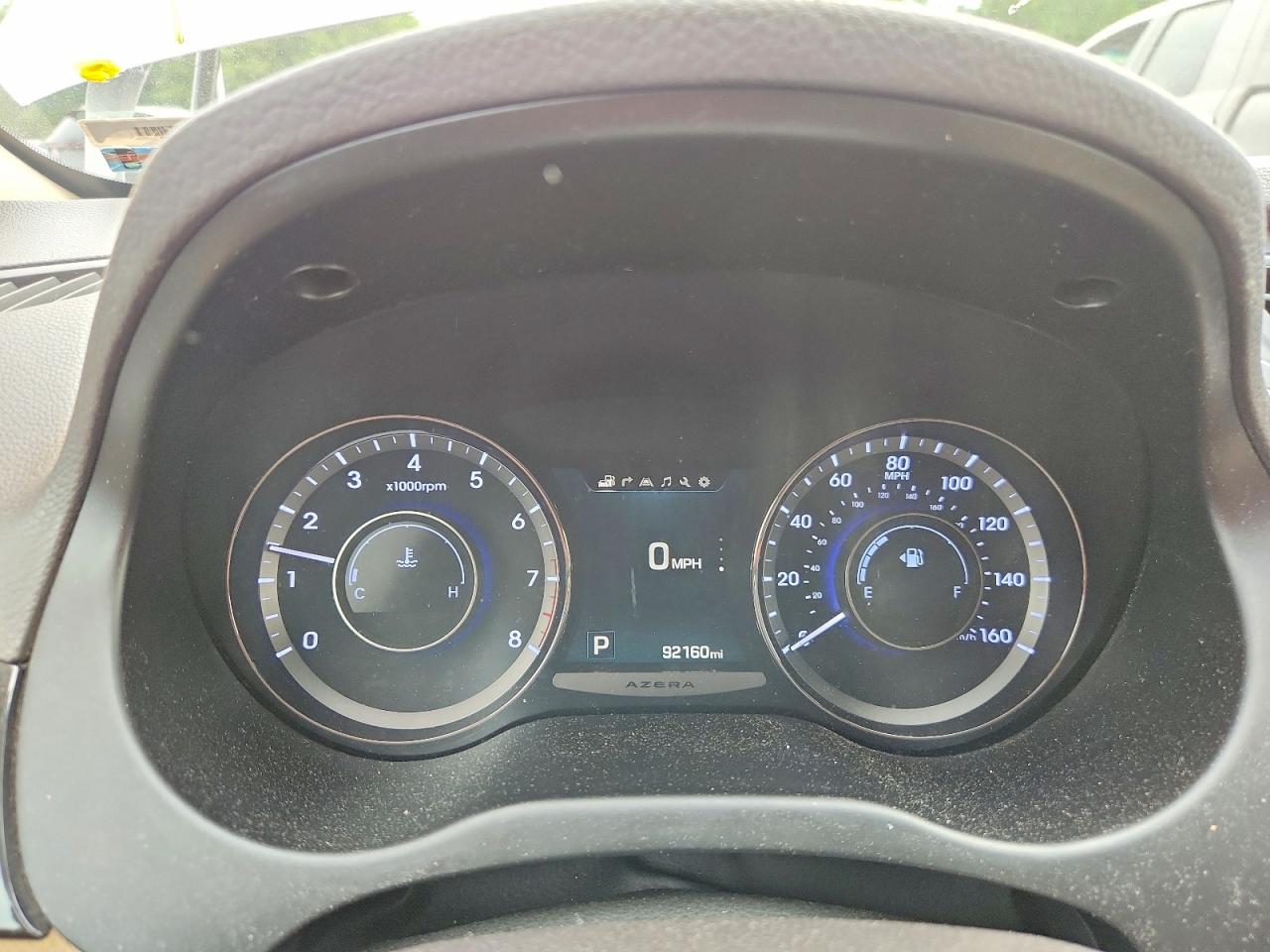 2016 HYUNDAI AZERA