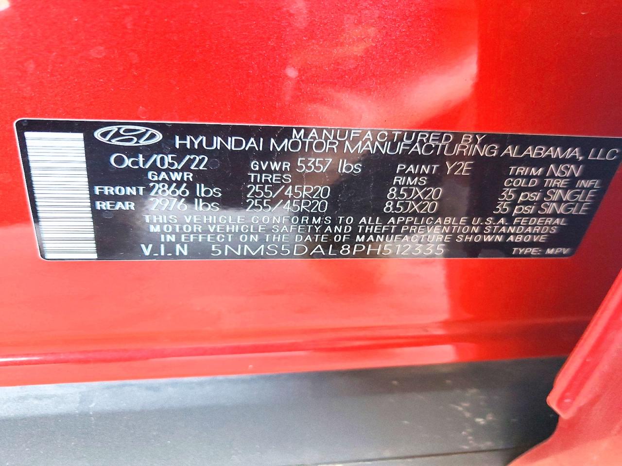 2023 HYUNDAI SANTA FE