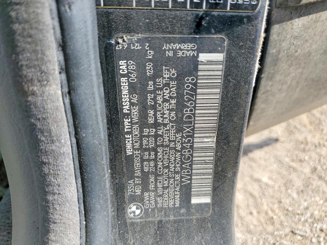 1990 BMW 7 SERIES