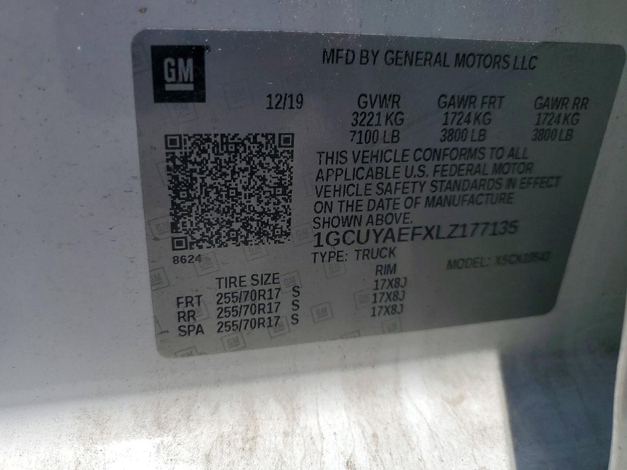 2020 CHEVROLET SILVERADO