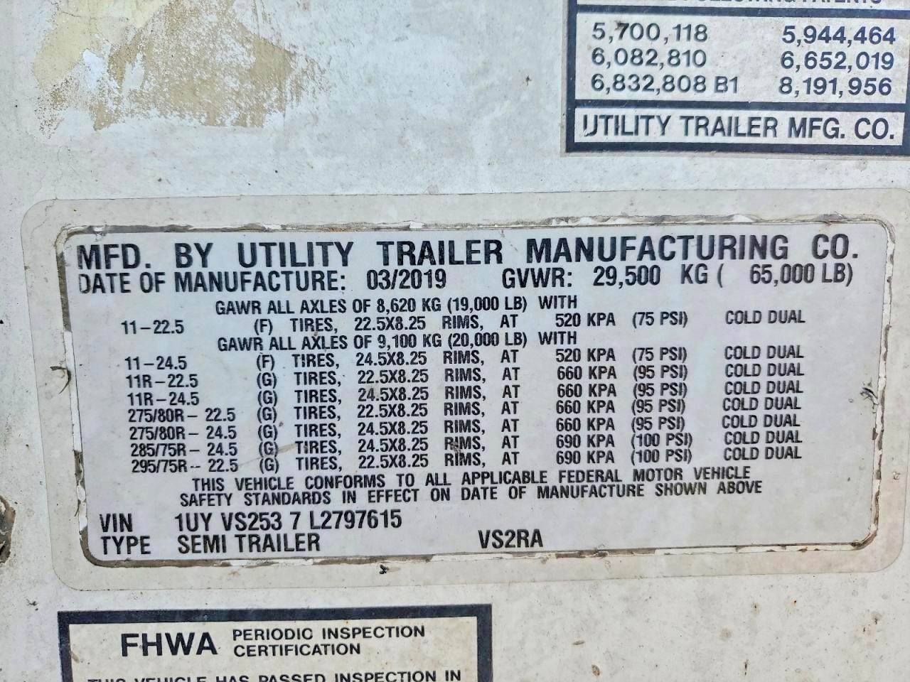 2020 UTILITY ALL Models