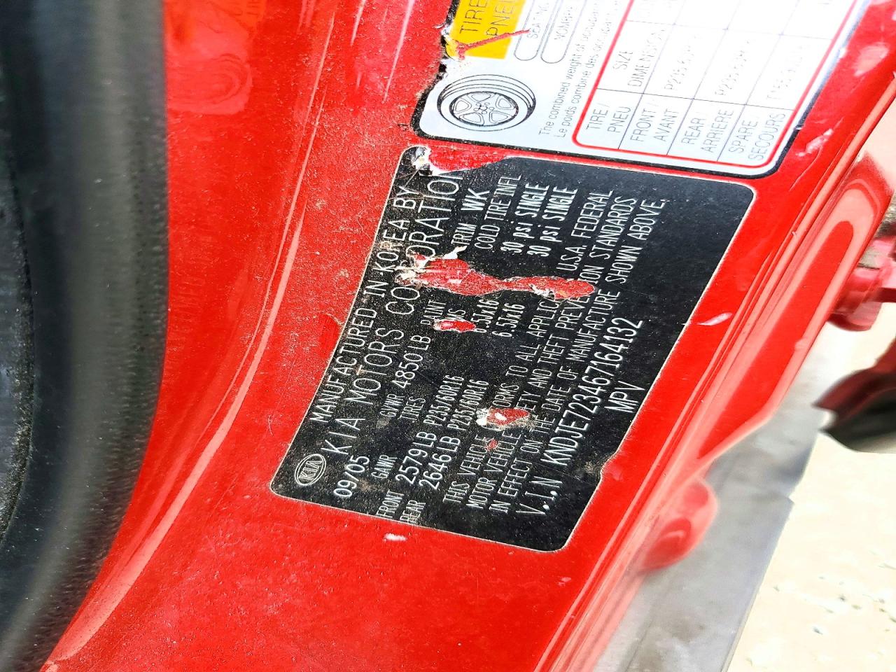 2006 KIA SPORTAGE