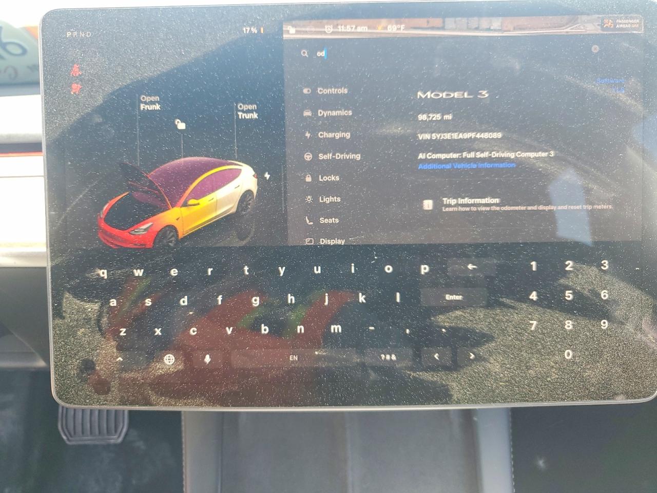 2023 TESLA MODEL 3
