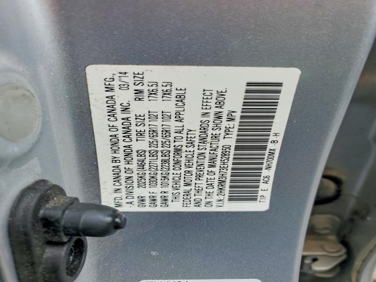 2014 HONDA CRV