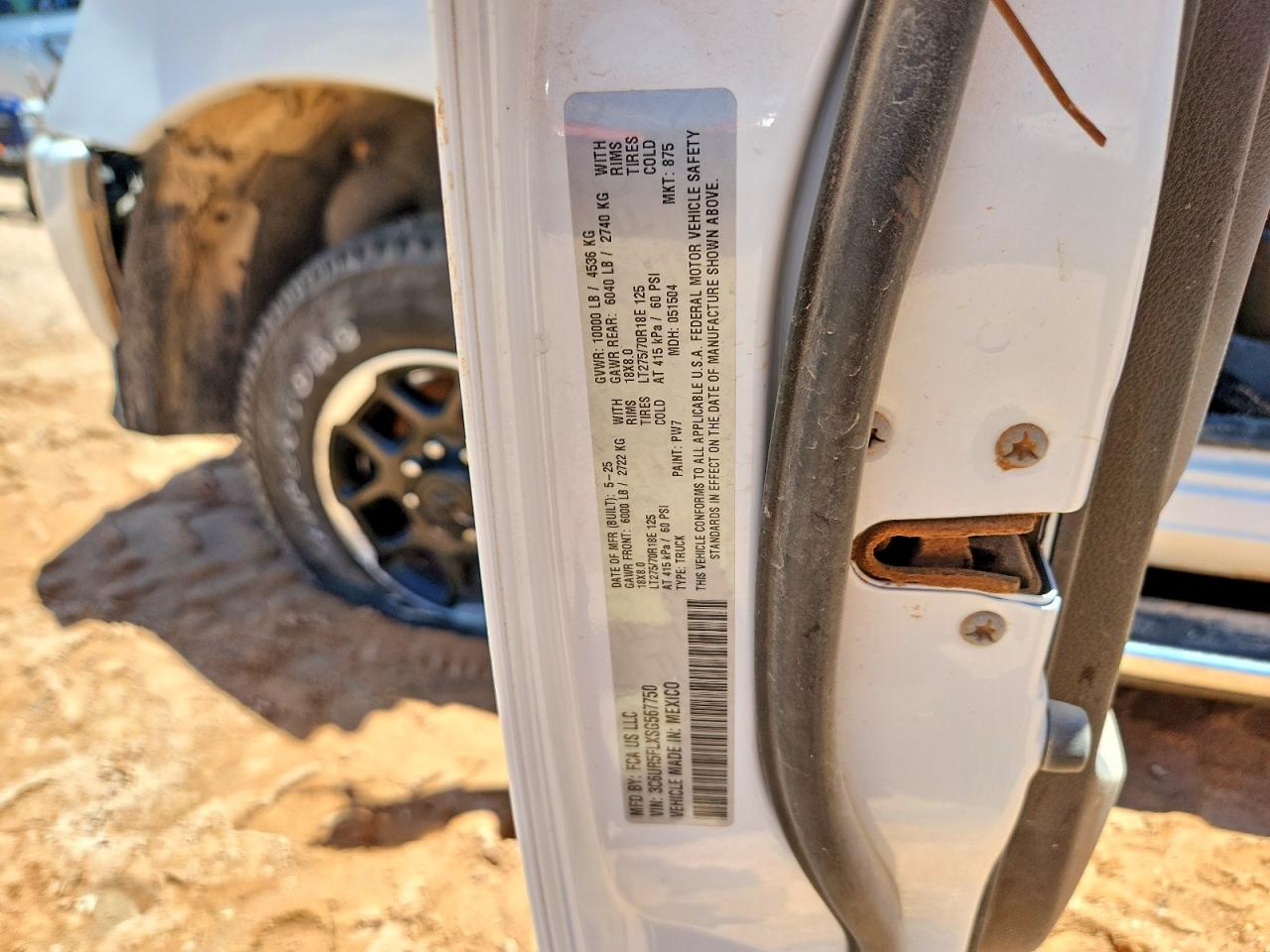 2025 RAM 2500