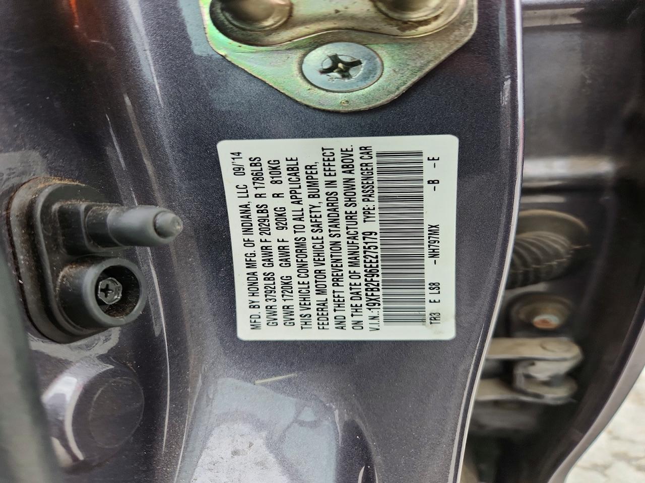 2014 HONDA CIVIC