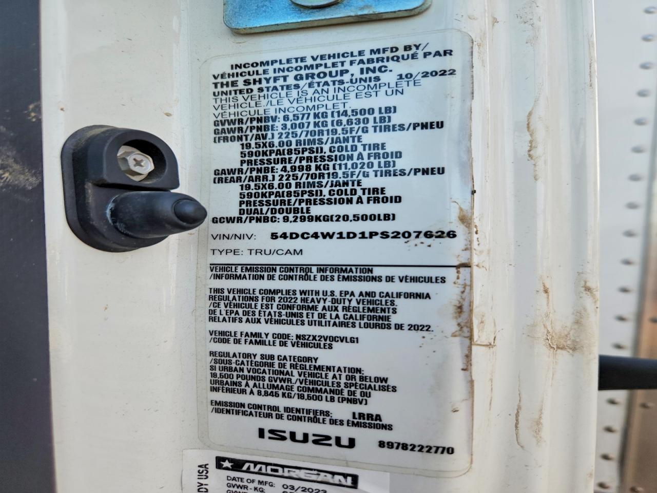 2023 ISUZU NPR