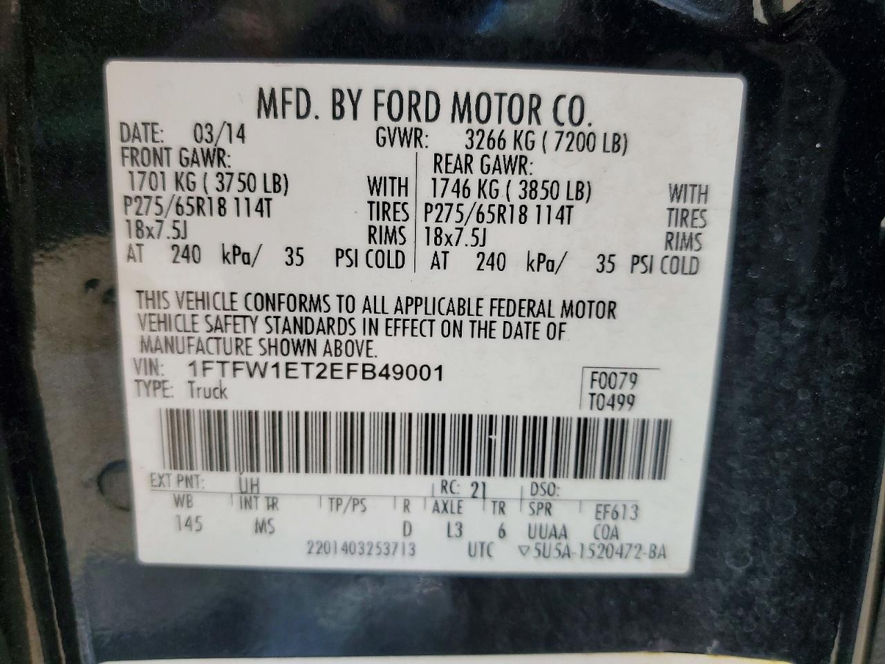 2014 FORD All Models