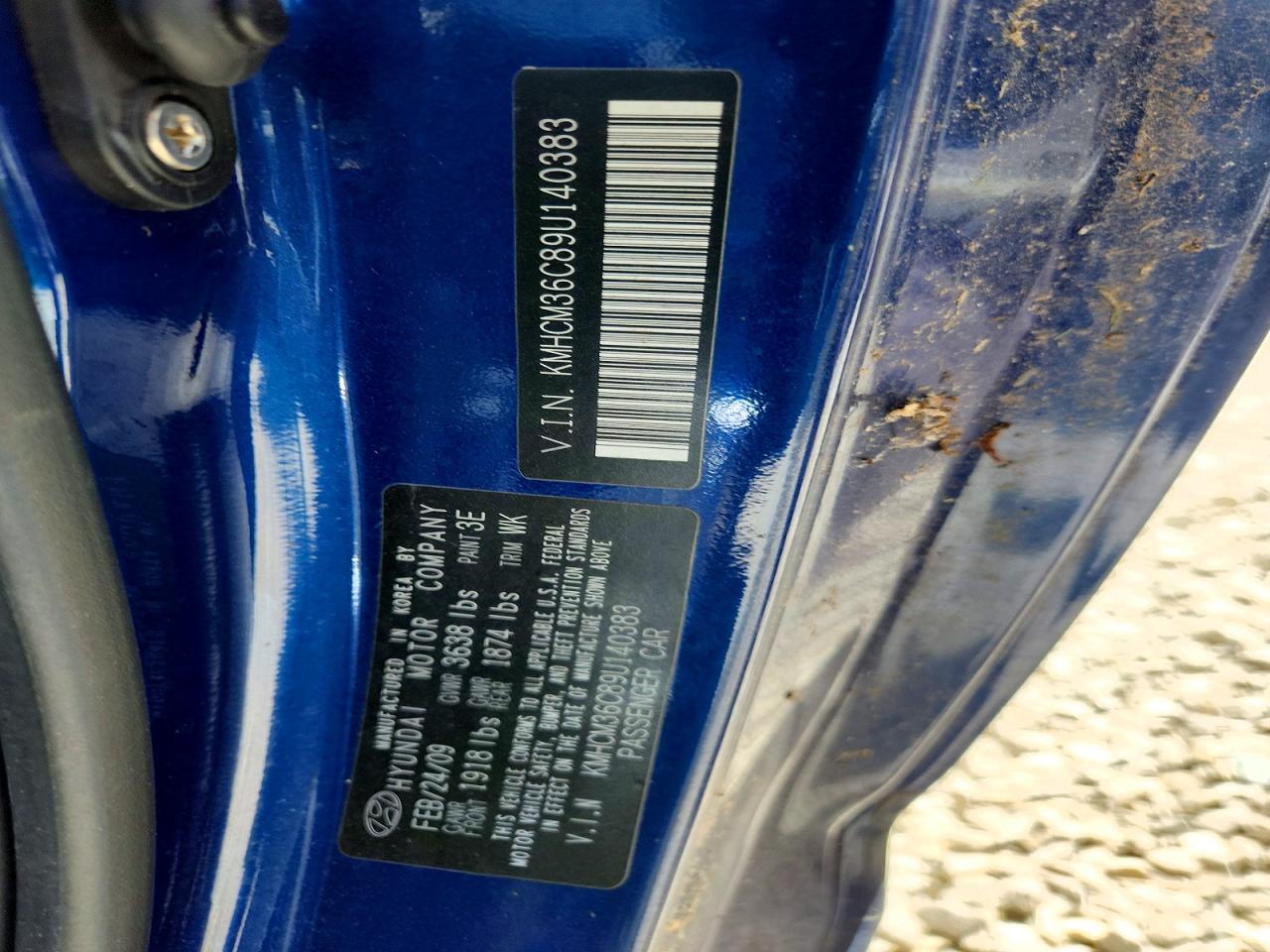 2009 HYUNDAI ACCENT