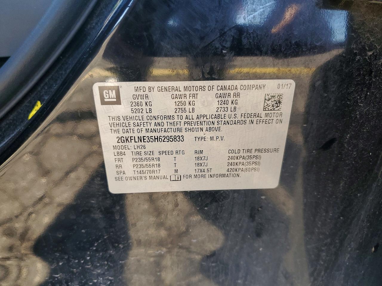 2017 GMC TERRAIN