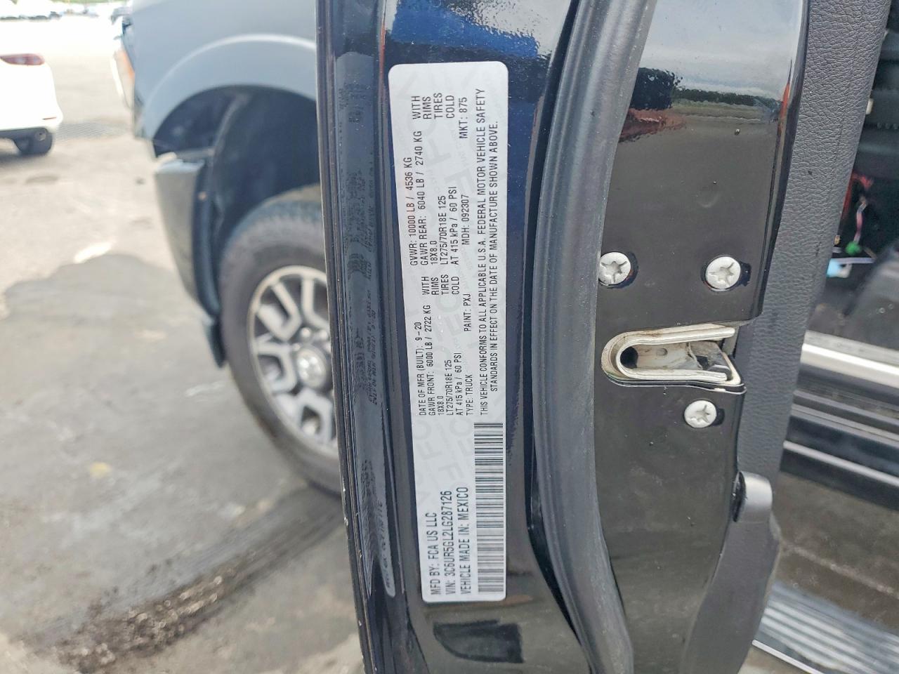 2020 RAM 2500