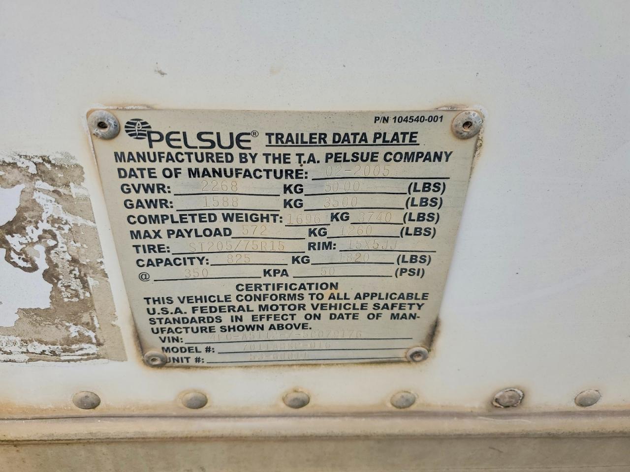 2005 PELS 7011A / FI