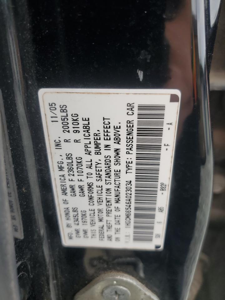 2006 HONDA ACCORD