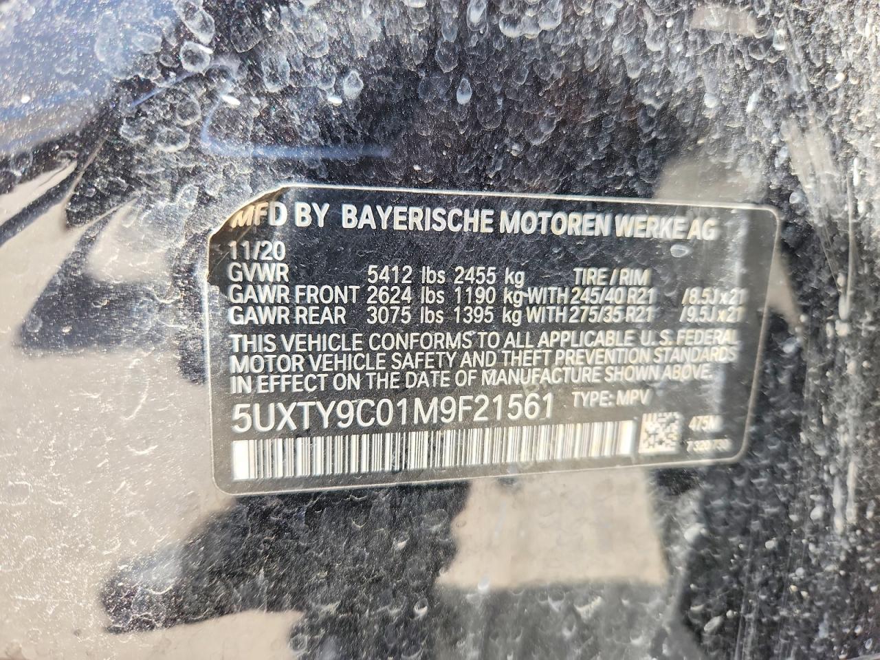 2021 BMW X3