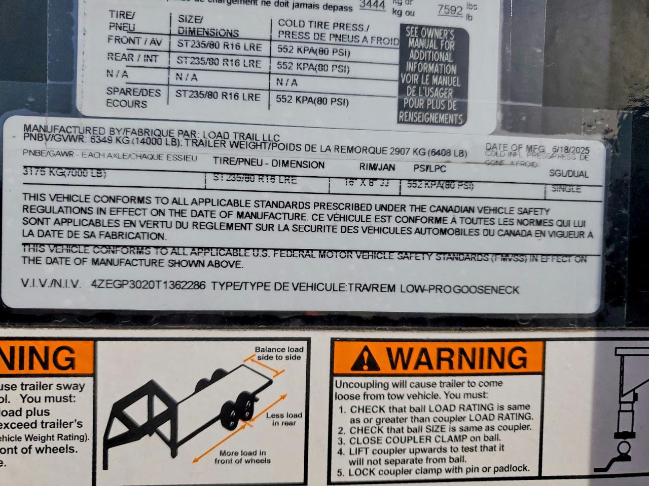2026 LOAD TRAIL ALL Models