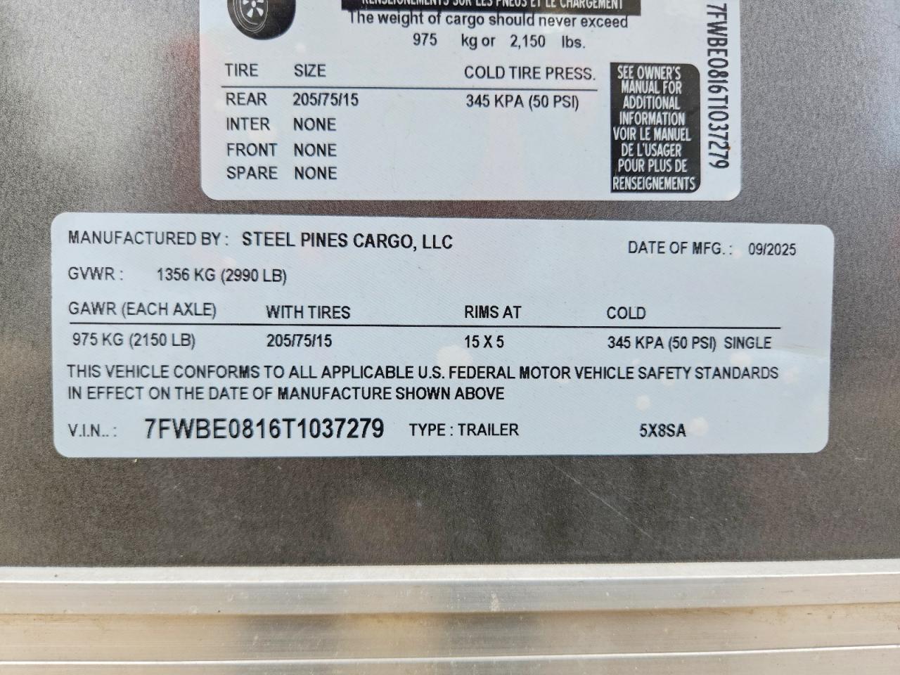 2026 STEEL PINES UNKNOWN