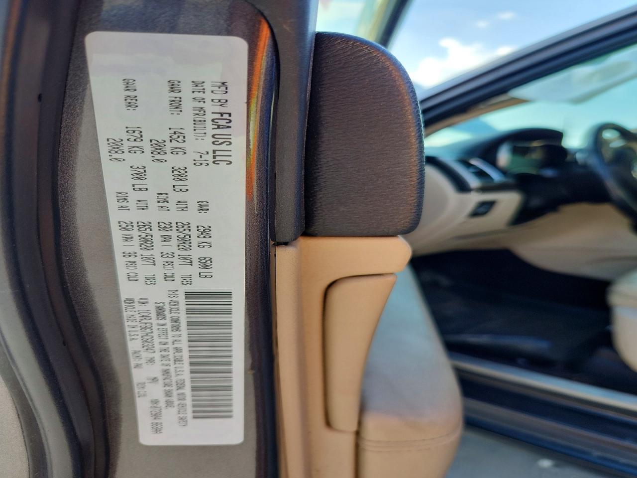 2017 JEEP GRAND CHER
