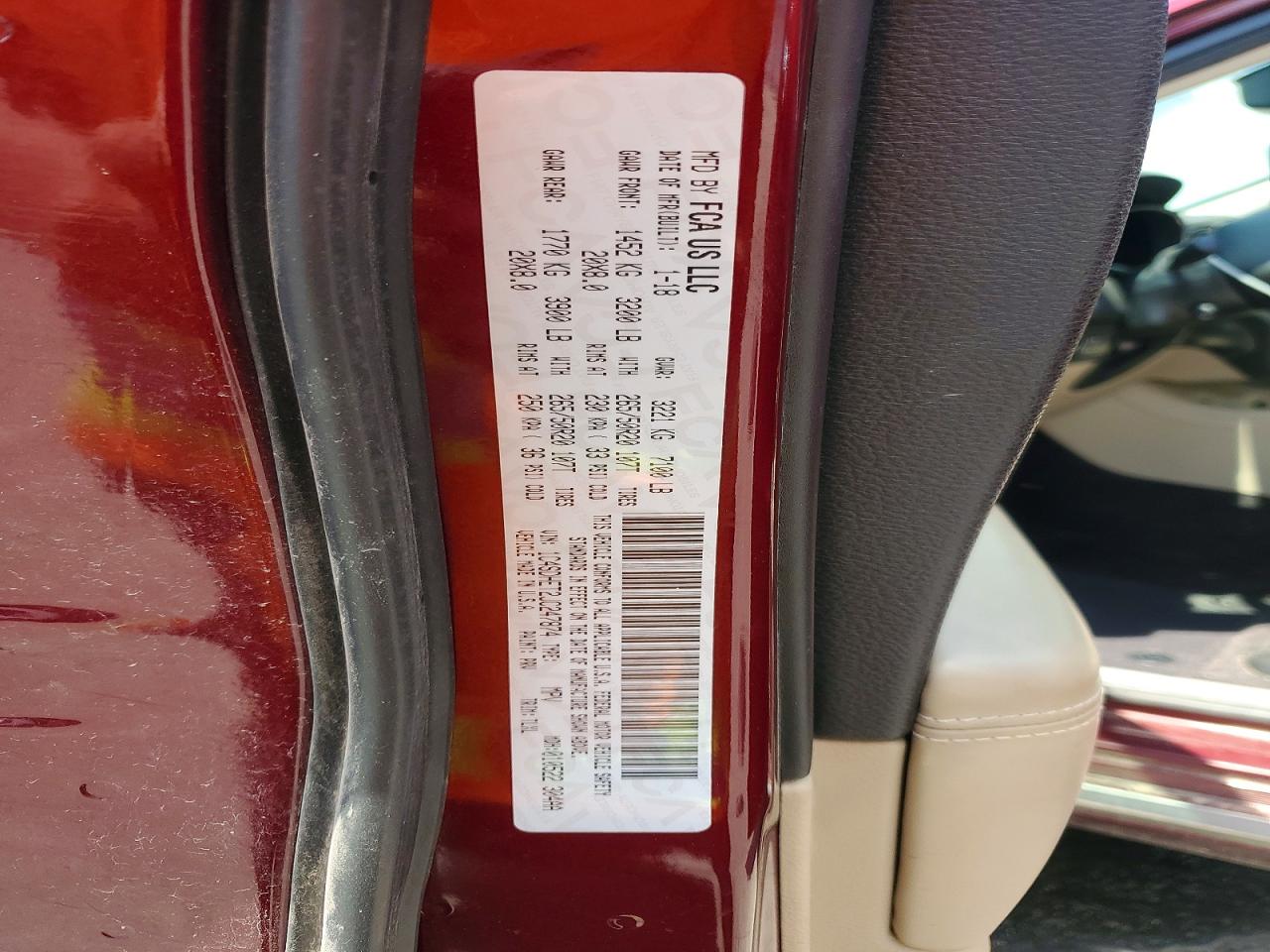 2018 DODGE DURANGO