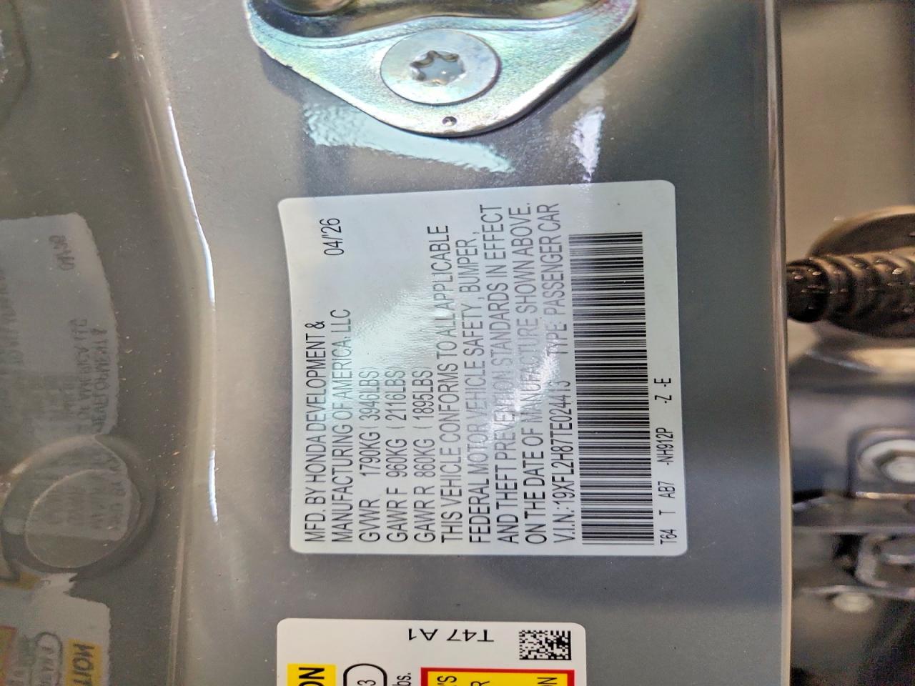 2026 HONDA CIVIC