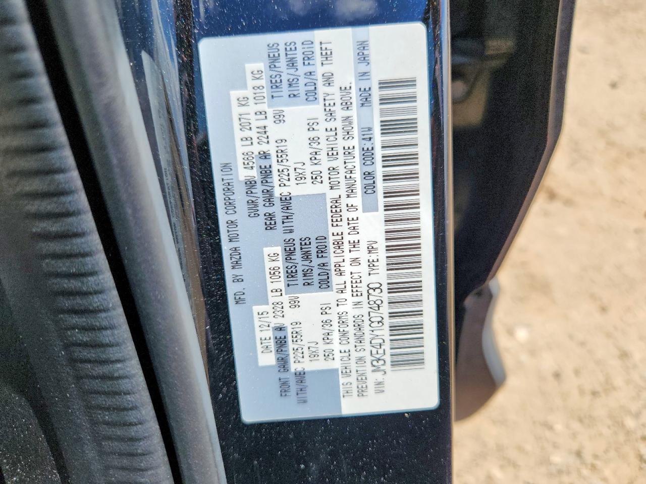 2016 MAZDA CX-5