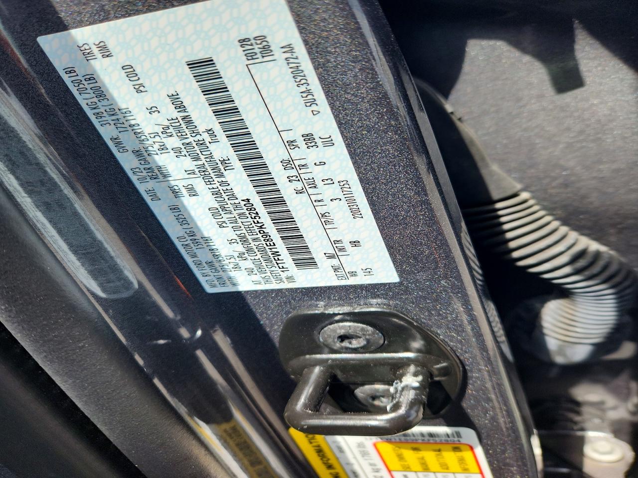 2023 FORD F150