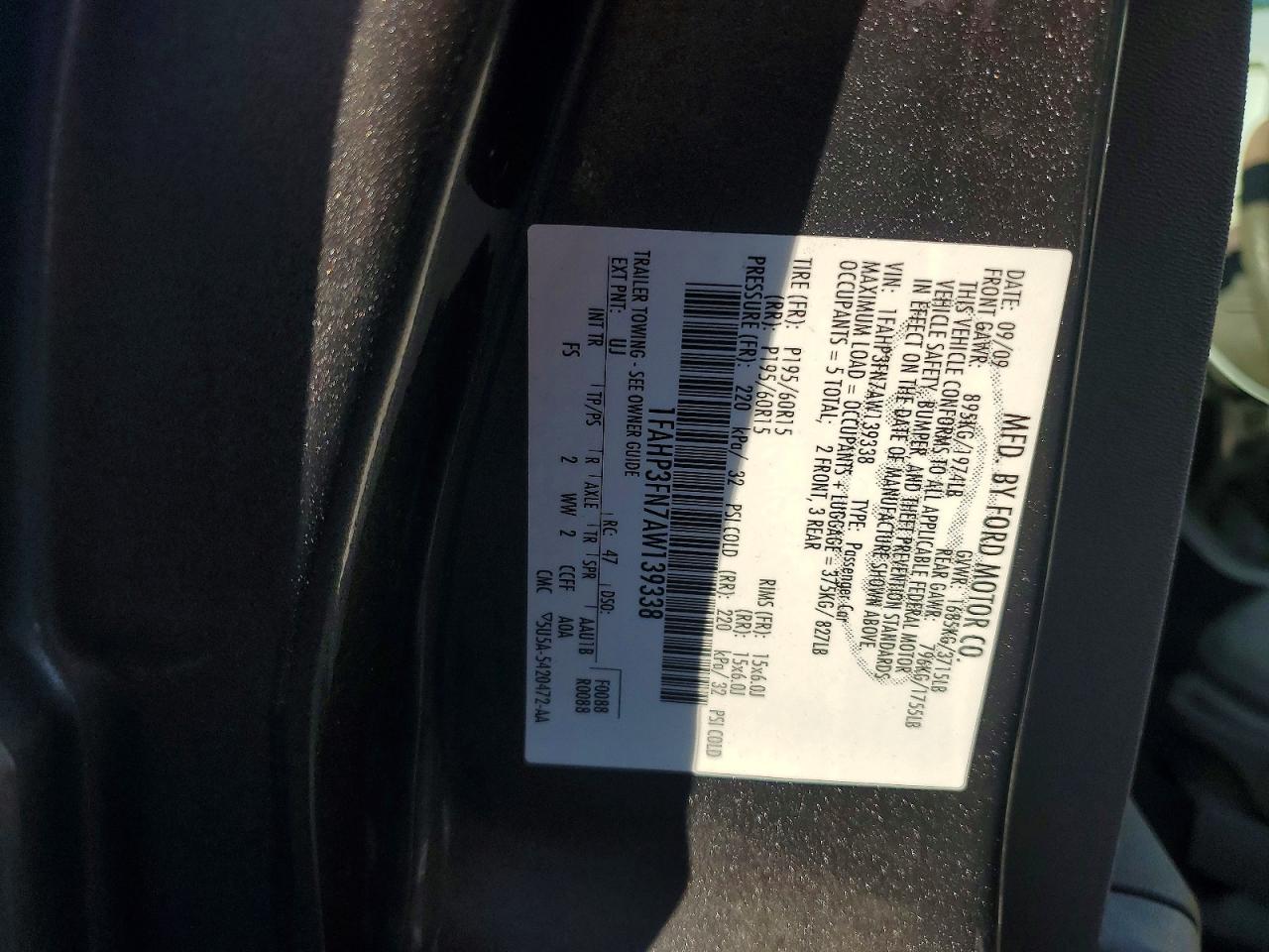 2010 FORD FOCUS