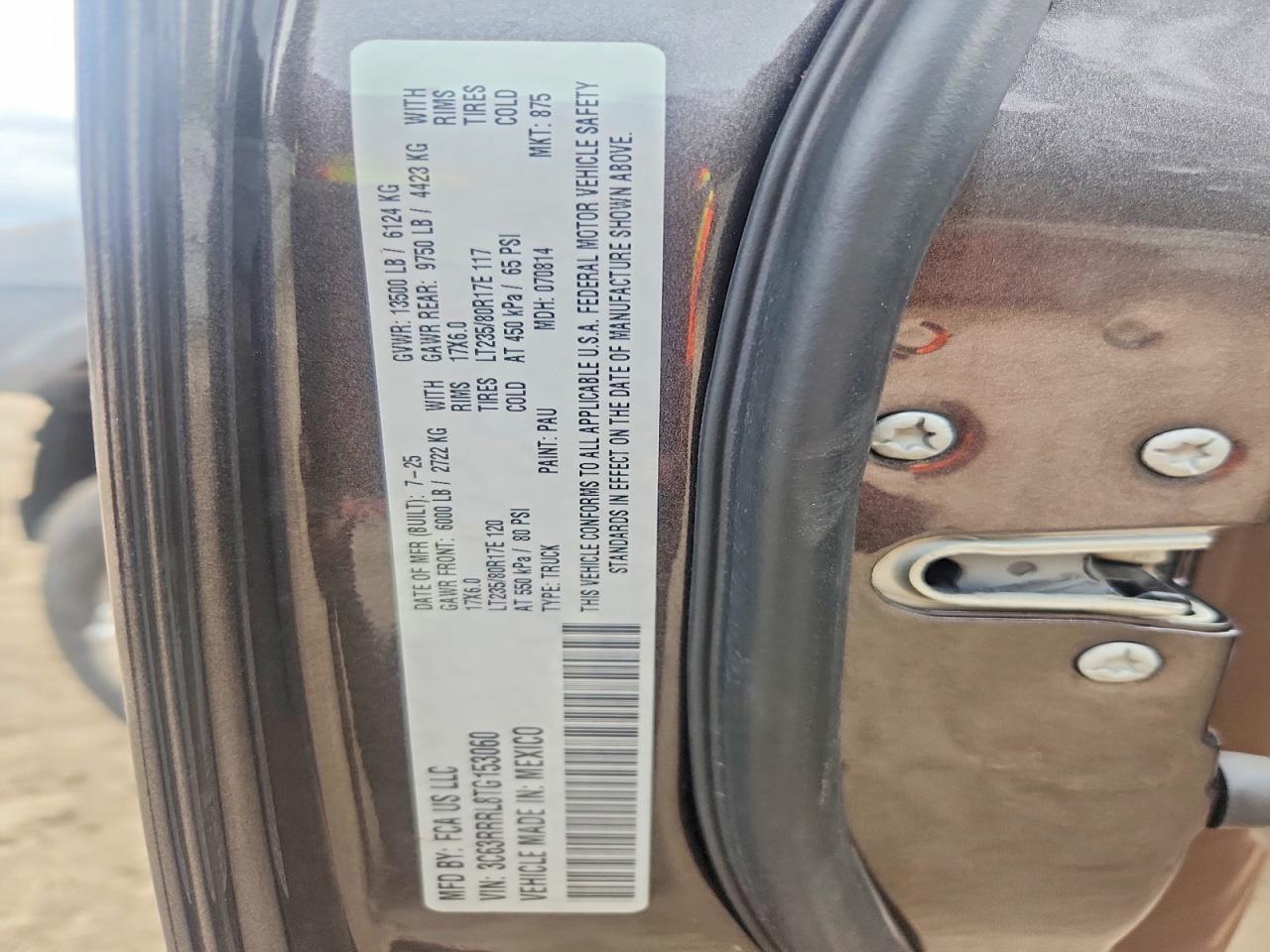 2026 RAM 3500