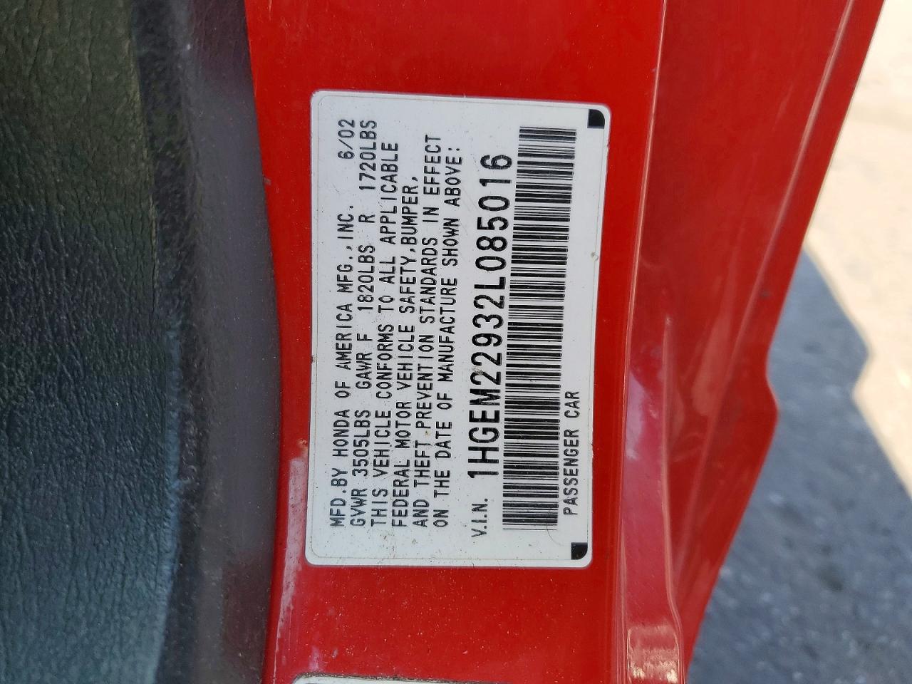2002 HONDA CIVIC