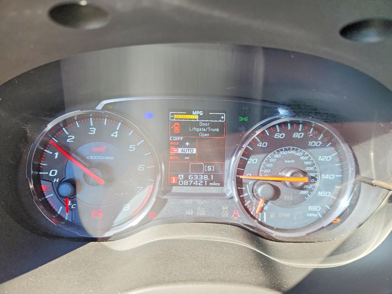 2018 SUBARU WRX