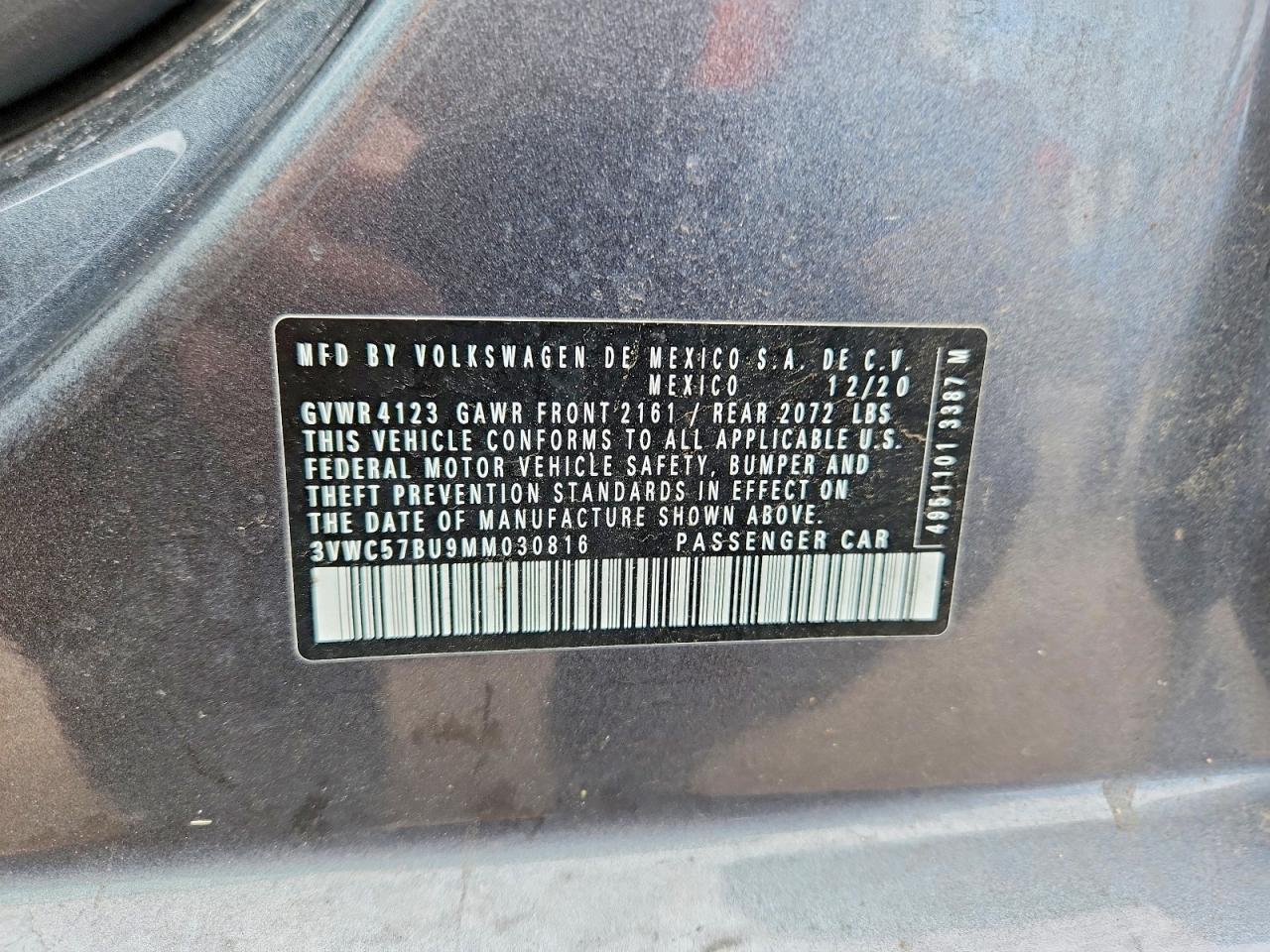 2021 VOLKSWAGEN JETTA