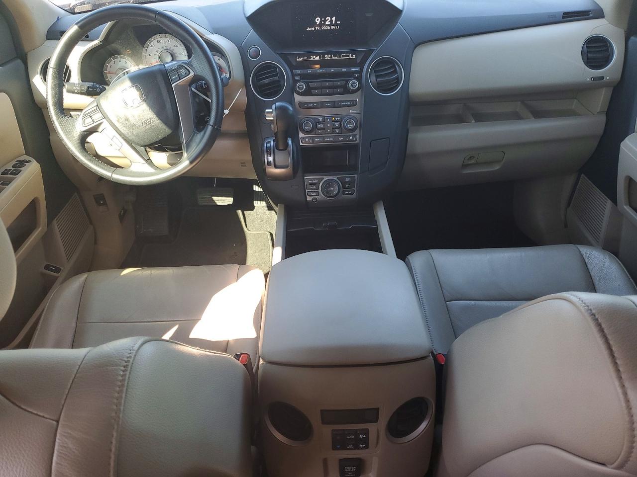 2012 HONDA PILOT EXLN