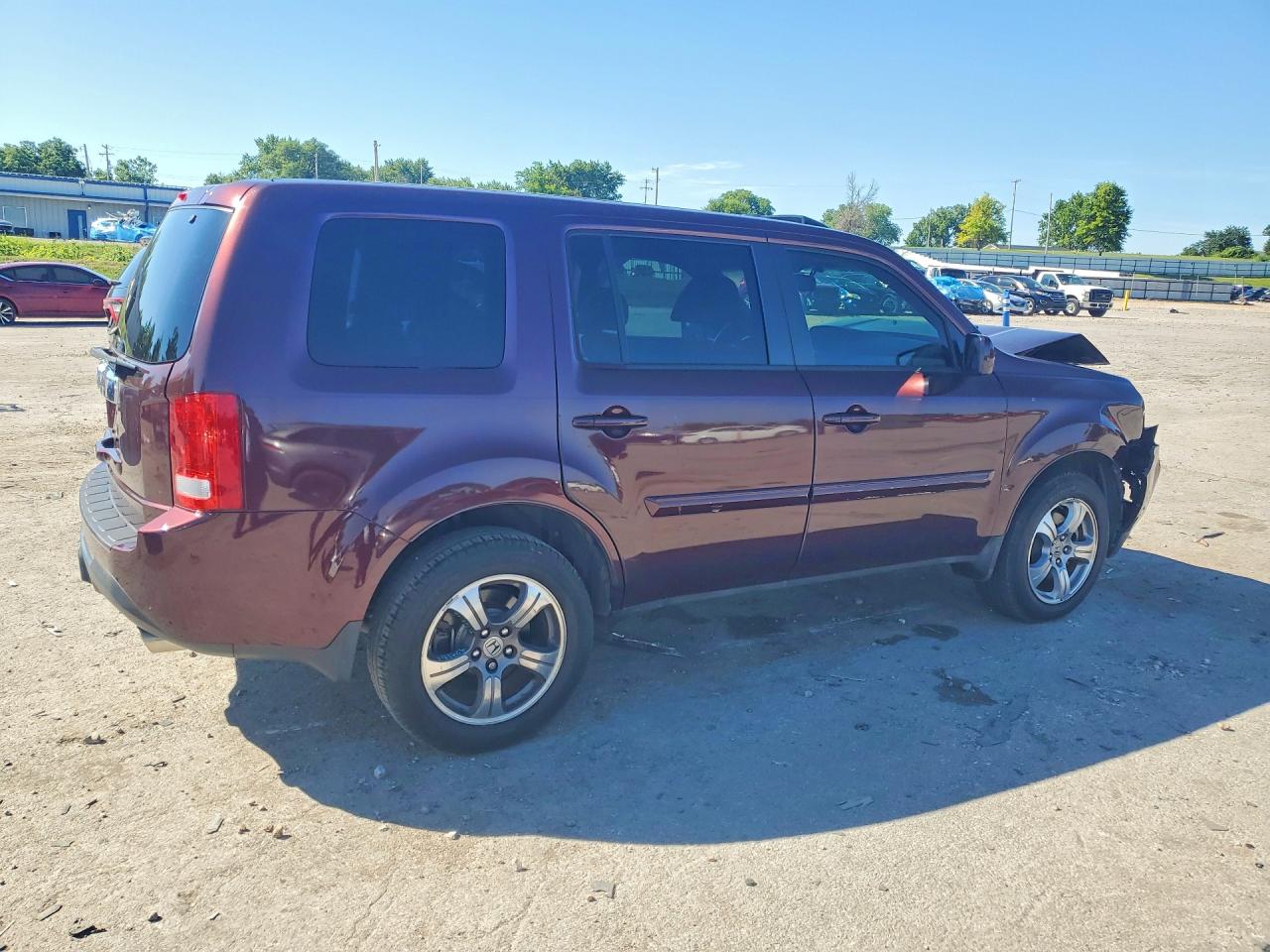 2012 HONDA PILOT EXLN