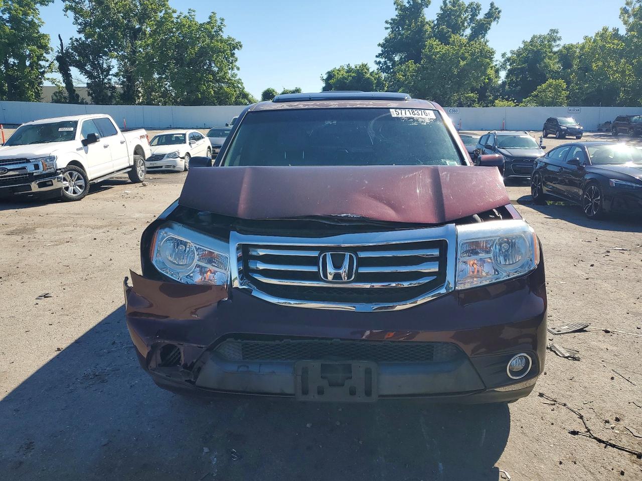 2012 HONDA PILOT EXLN