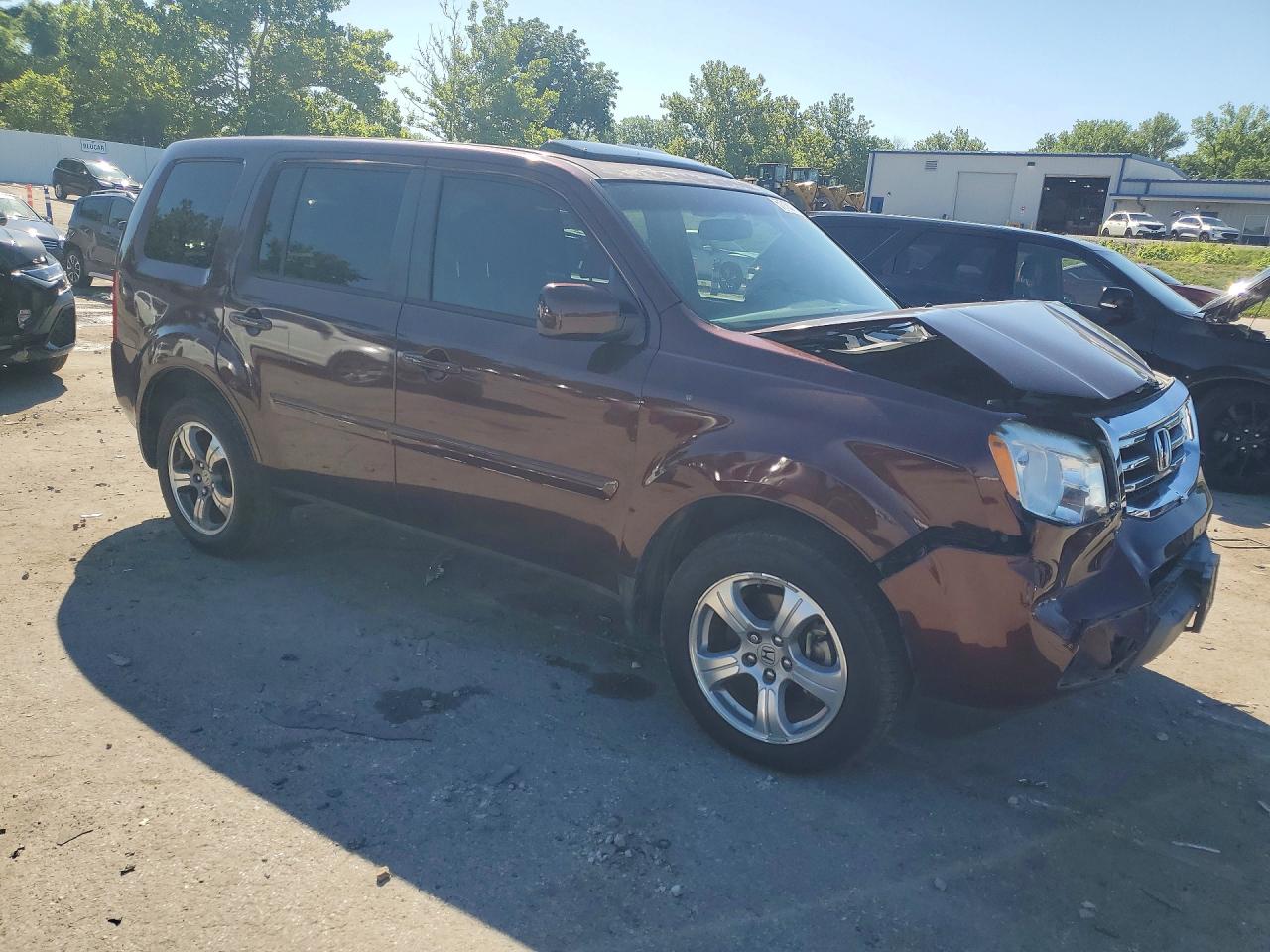 2012 HONDA PILOT EXLN